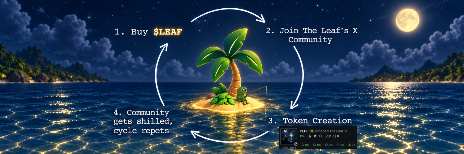$LEAF community flywheel banner